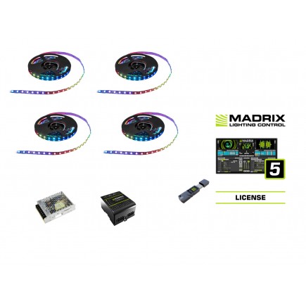 EUROLITE Set Pixel Strip RGB incl. Madrix Start
